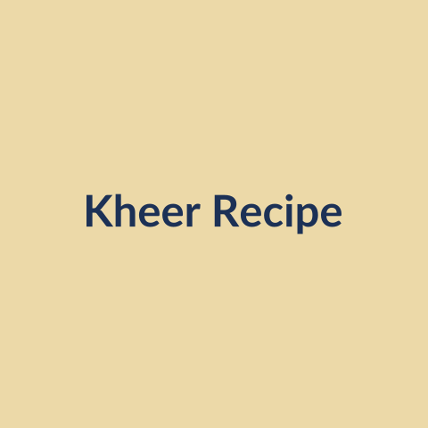 Makhana Kheer Recipe