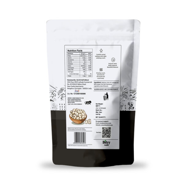 Belyy FARM Salt & pepper Roasted Makhana (55 g)