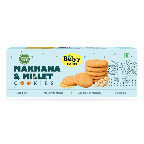 Makhana & Millet Sugar Free Cookies